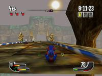 une photo d'Ã©cran de Extreme G sur Nintendo 64